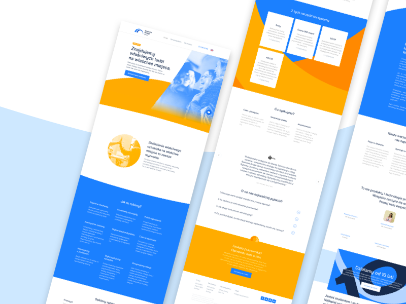 Business Bridge Group Website sketch startup minimal website