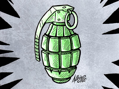 Kablam! by Brad Albright on Dribbble