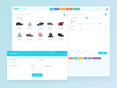 Infix- Inventory Management (POS) Software 3d admin animation app art brand branding character clean dashboard design flat graphic icon illustration ios lettering minimal ui ux