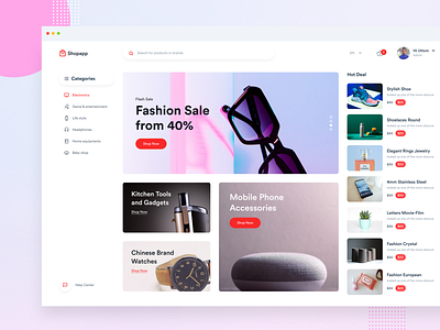 E-commerce Web App