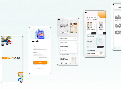 Book App app book ui ux