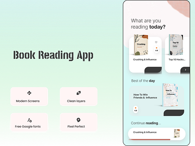 Book reading app