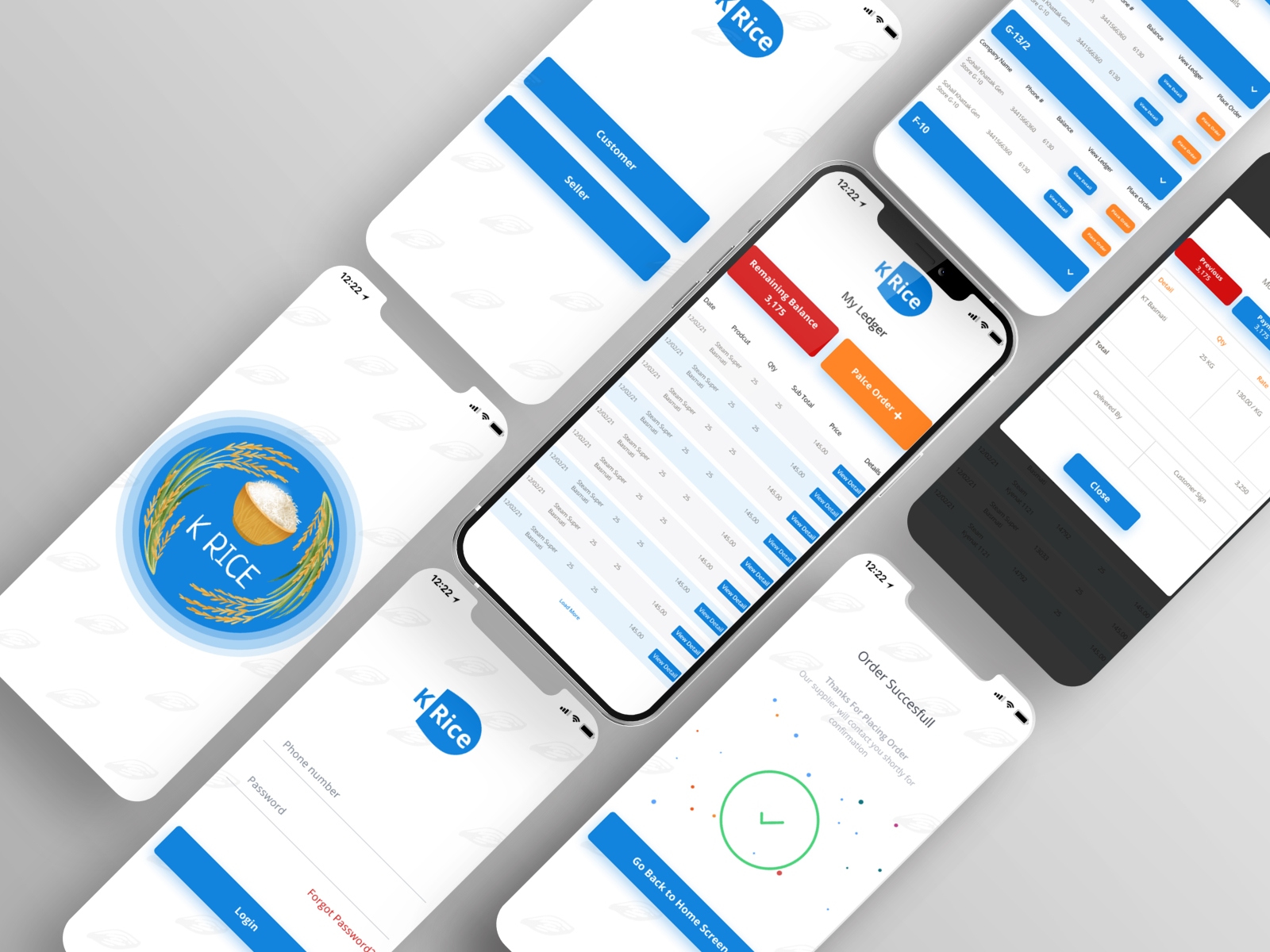 Rice App by saima ali on Dribbble