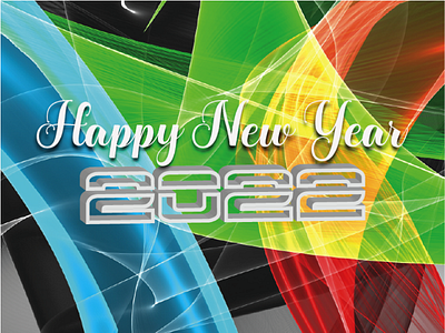 HAPPY NEW YEAR 2022 abstract , 3d , flat branding design flat graphic design icon illustration logo ui ux vector