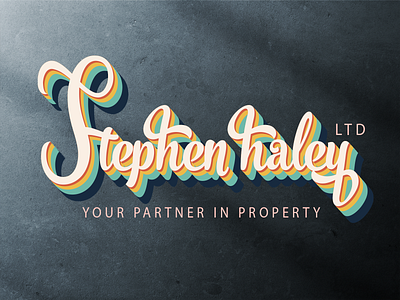 stephen haley logo branding design flat graphic design icon illustration logo ui ux vector