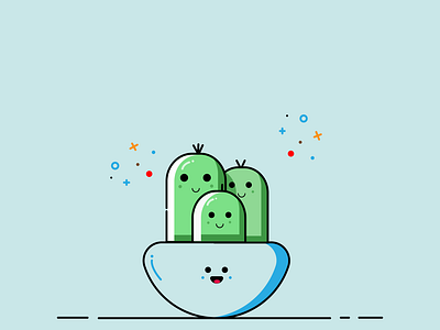 Illustration Icon Cactus