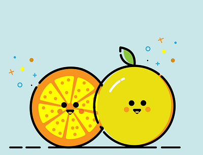 Illustration Icon Orange branding design icon illustration logo vector