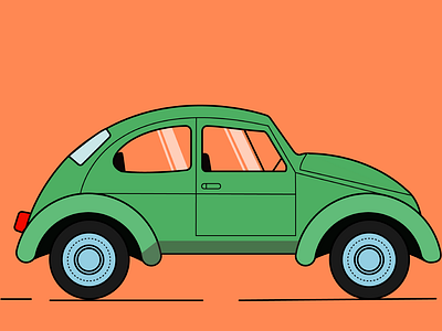 Mini Car Vector