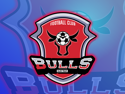 Logo Sport Football Club Team Bulls