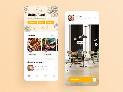 Restaurant Booking App