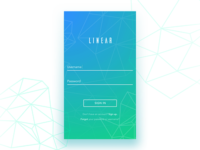 Daily UI,  Day 1, Sign Up