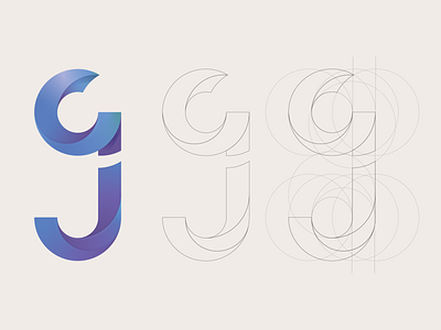 Guidewalk g gradient guide logo walk