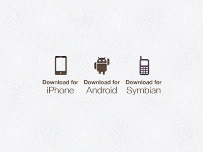 Download Icons android icons iphone symbian