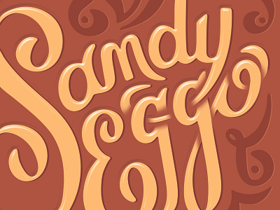 SandyEggo Lettering