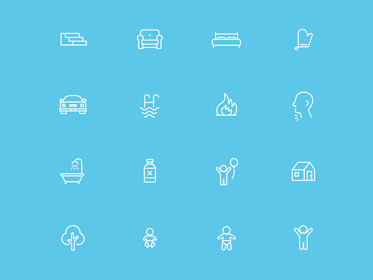 Nationwide Icons by Tomomi Sohn on Dribbble