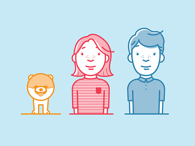 Dailyui 088_Avatar 88 avatar boo dailyui dog icon illustration man ui vector woman