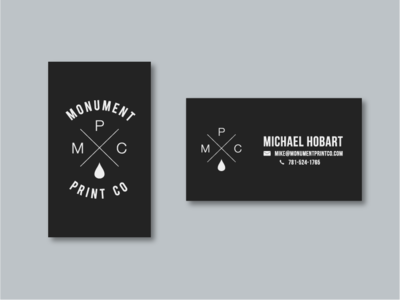 Monument Print Company - Business Card