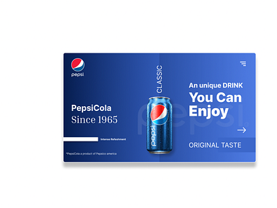 PEPSICO LANDING PAGE colours design figma graphic design illustration landingpage photoshop product ui ux webpage