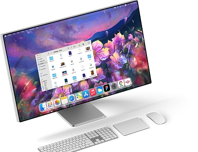 MacOS Monterey Redesign colours design figma macbook macos photoshop productdesign ui ux web xd
