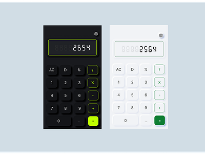 NEUMORPHIC CALCULATOR