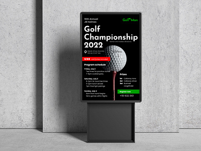 Banner | Golf championship 2022