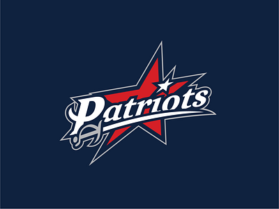 Pella Patriots baseball branding design illustration logo patriots sports sports logo star sword vector