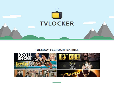 TVLocker flat website