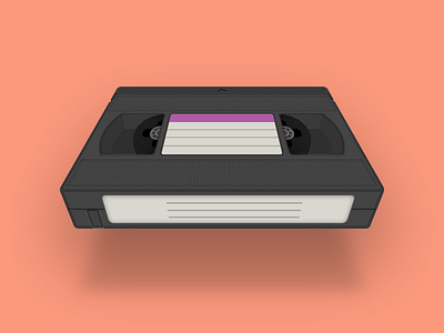 VHS 3d analog tape vhs