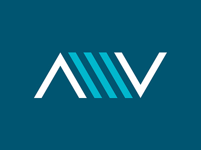 A3V architecture branding font treatment illustrator logo mr. bob simple symbol vector