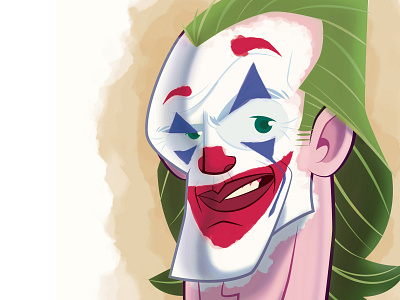 The Joker alwayssmile characterdesign happy happyface illustration joker jokermovie negativethoughts pixel render thejoker vector