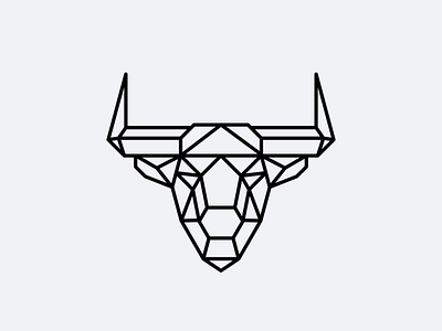 Bull app branding bull design dribble dubai graphic design icon illustration logo monogram monoline motion graphics typography uae ui usa ux vector