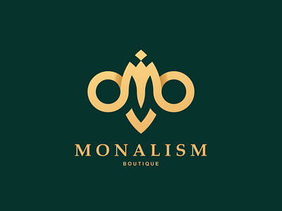 Monogram Logo 3d animation app behance branding design dribbble graphic design icon illustration instagram logo motion graphics typography ui ux vector