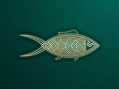 Mono Fish Logo 3d animation app behance branding design dribbble dubai graphic design icon illustration instagram logo motion graphics typography uae ui usa ux vector