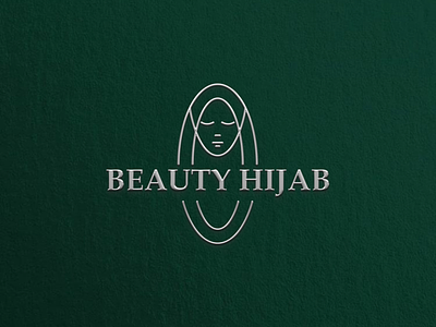 Beauty Hijab Logo Line 3d animation app behance branding design dribbble dubai graphic design icon illustration instagram logo motion graphics typography uae ui usa ux vector