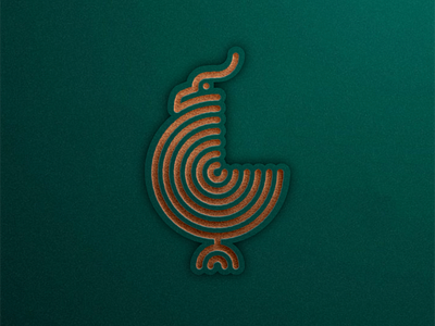 Chicken Line Logo 3d animation app behance branding design dribbble dubai graphic design icon illustration instagram logo motion graphics typography uae ui usa ux vector