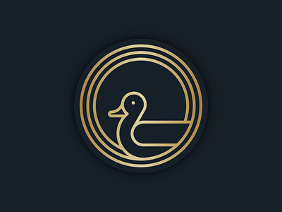 Duck Line Logo 3d animation app behance branding design dribbble dubai graphic design icon illustration instagram logo motion graphics typography uae ui usa ux vector