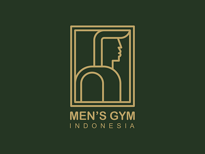 Logo Line Mens Gym 3d animation app behance branding design dribbble dubai graphic design icon illustration instagram logo motion graphics typography uae ui usa ux vector