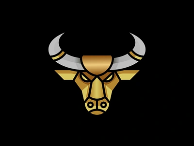 Bull Logo 3d animation app behance branding design dribbble dubai graphic design icon illustration instagram logo motion graphics typography uae ui usa ux vector