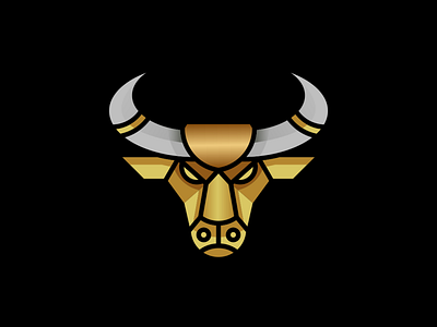 Bull Logo 3d animation app behance branding design dribbble dubai graphic design icon illustration instagram logo motion graphics typography uae ui usa ux vector