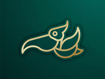 Pelican Logo line 3d animation app behance branding design dribbble dubai graphic design icon illustration instagram logo motion graphics typography uae ui usa ux vector