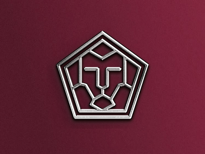 Polygon Lion Logo Line 3d animation app behance branding design dribbble dubai graphic design icon illustration instagram logo motion graphics typography uae ui usa ux vector