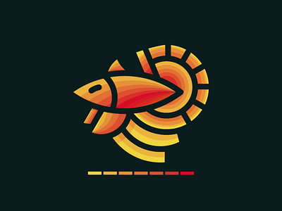 Iwak Ikan Logo 3d animation app behance branding design dribbble dubai graphic design icon illustration instagram logo motion graphics typography uae ui usa ux vector