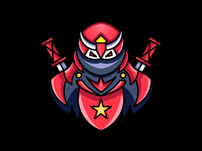 Samurai Logo Mascot 3d animation app behance branding design dribbble dubai graphic design icon illustration instagram logo motion graphics typography uae ui usa ux vector