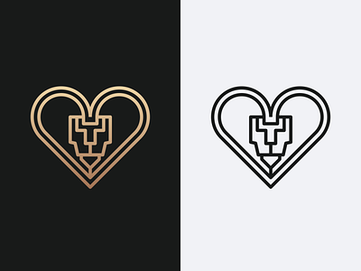 Love Lion Line Art logos 3d animation app behance branding design dribbble dubai graphic design icon illustration instagram logo motion graphics typography uae ui usa ux vector