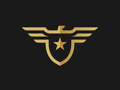 Eagle Shield Logo 3d animation app behance branding design dribbble dubai graphic design icon illustration instagram logo motion graphics typography uae ui usa ux vector