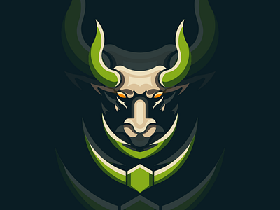 Bull Logo 3d animation app behance branding design dribbble dubai graphic design icon illustration instagram logo motion graphics typography uae ui usa ux vector