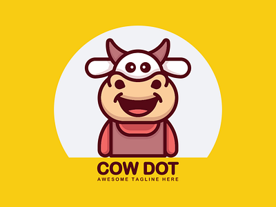 Cow Cartoon Logos