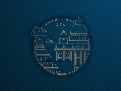 Line Art Logo Emblem 3d animation app behance branding design dribbble dubai graphic design icon illustration instagram logo motion graphics typography uae ui usa ux vector