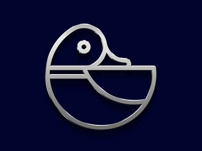 Duck Line Art Logo 3d animation app behance branding design dribbble dubai graphic design icon illustration instagram logo motion graphics typography uae ui usa ux vector