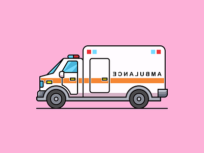 Ambulance Logo 3d animation app behance branding design dribbble dubai graphic design icon illustration instagram logo motion graphics typography uae ui usa ux vector